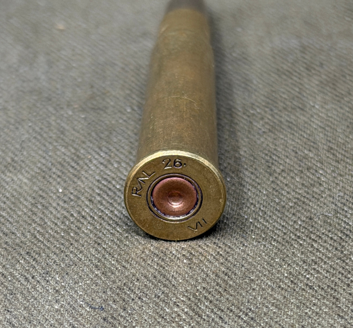 Original Inert .303 British Mk VII Ball Cartridge – RL 1926 – Royal Laboratory Woolwich