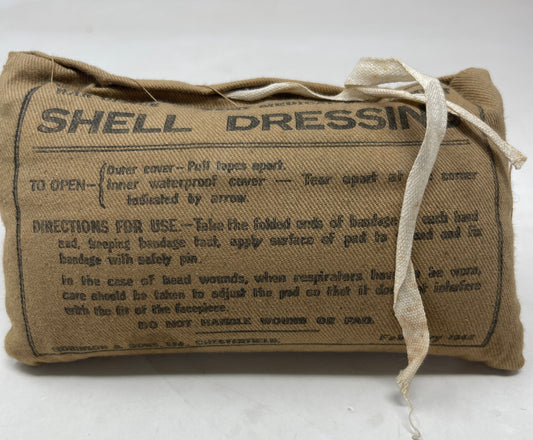 British Army issue  Shell Dressing  dated 1942.