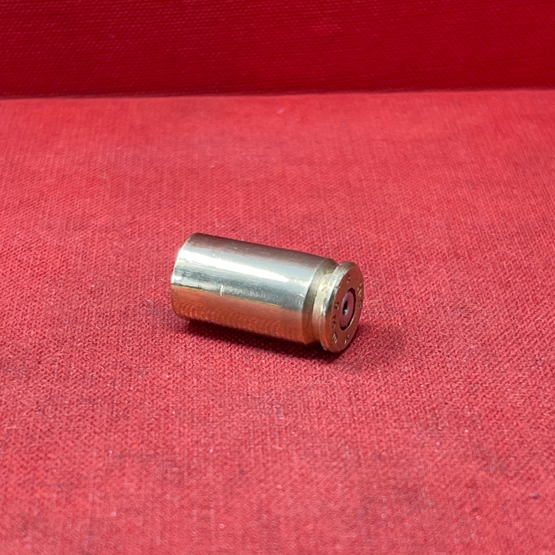 Empty 9mm Brass Cartridge Case