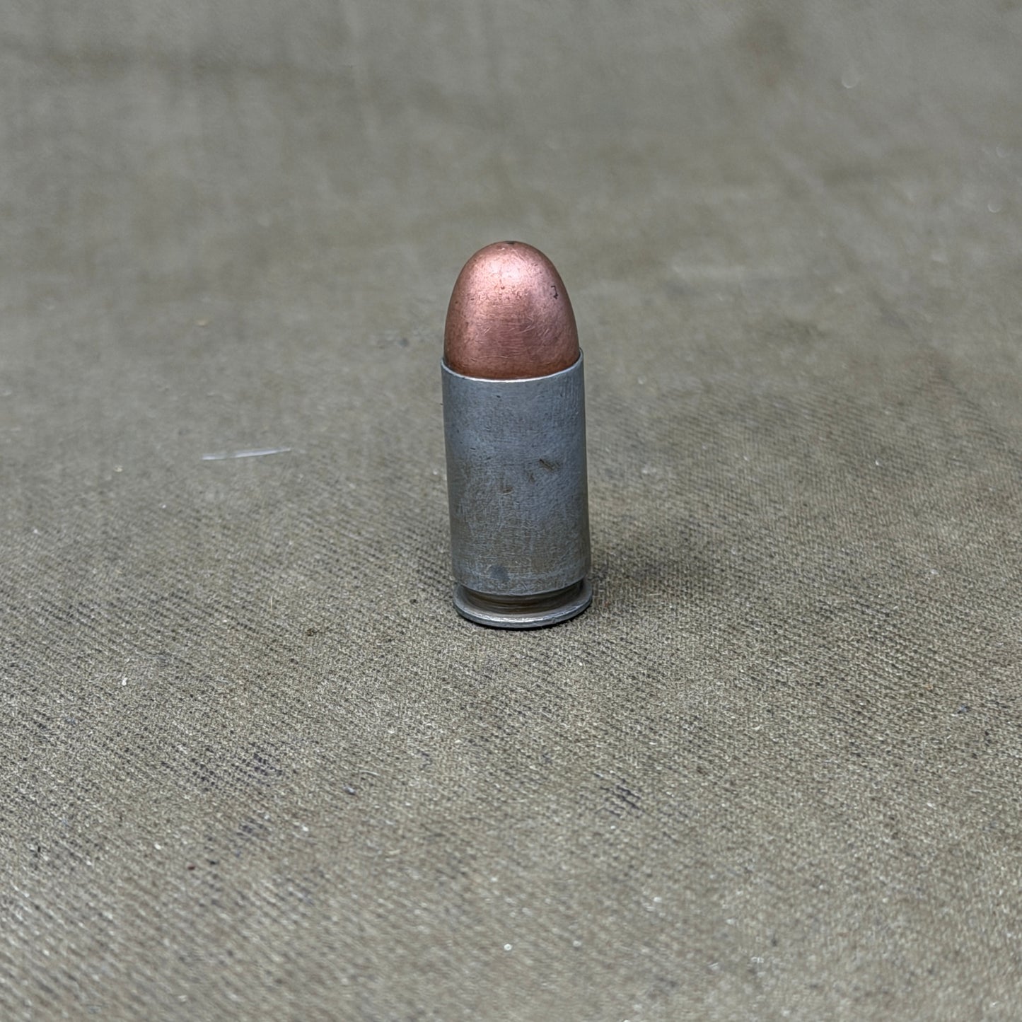 Original US WWII Colt .45 ACP Inert Cartridge – EC 1943 Evansville Chrysler