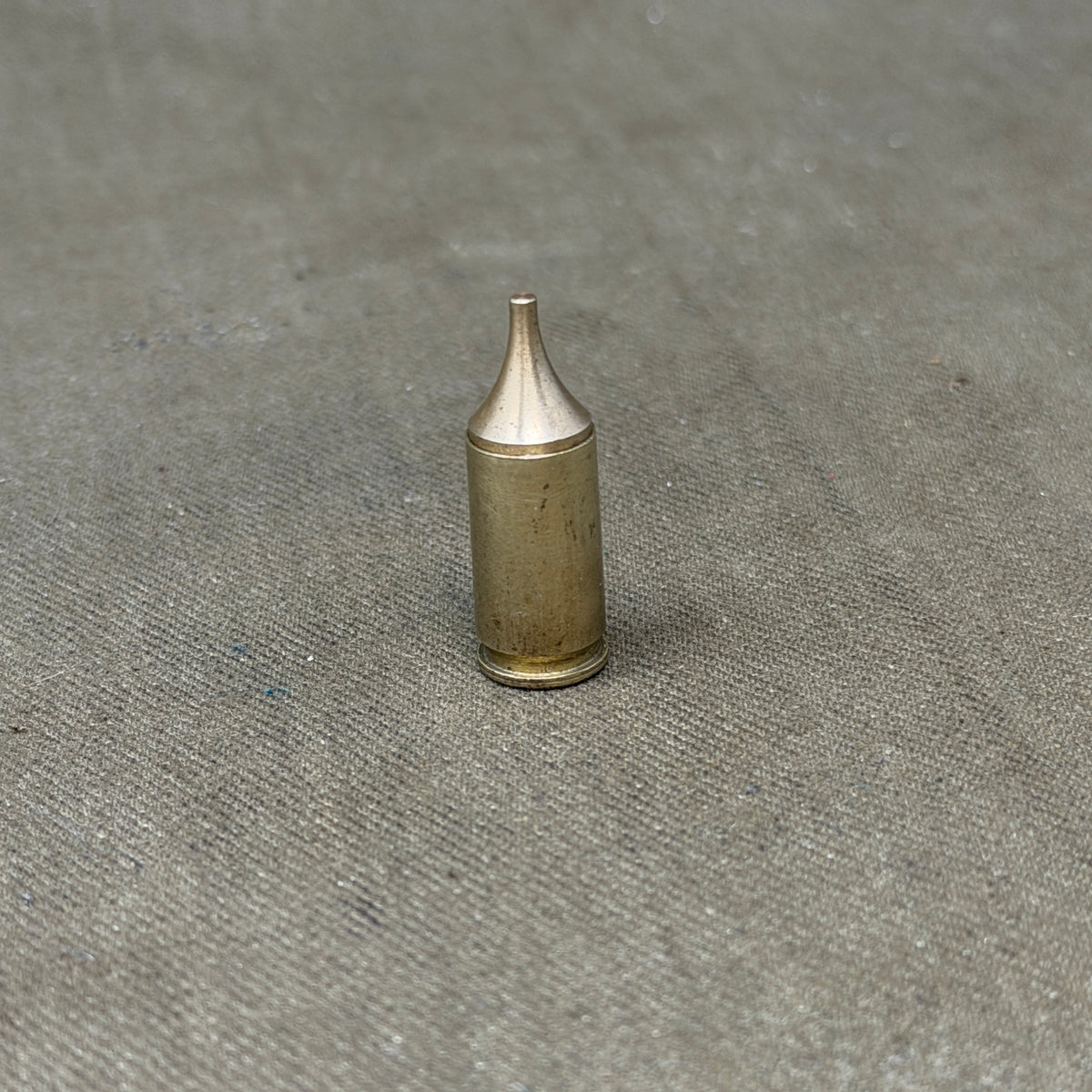 Original 9mm Luger THV (Très Haute Vitesse) Inert Cartridge – PS Headstamp – Solid Brass Projectile