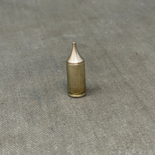 Original 9mm Luger THV (Très Haute Vitesse) Inert Cartridge – PS Headstamp – Solid Brass Projectile