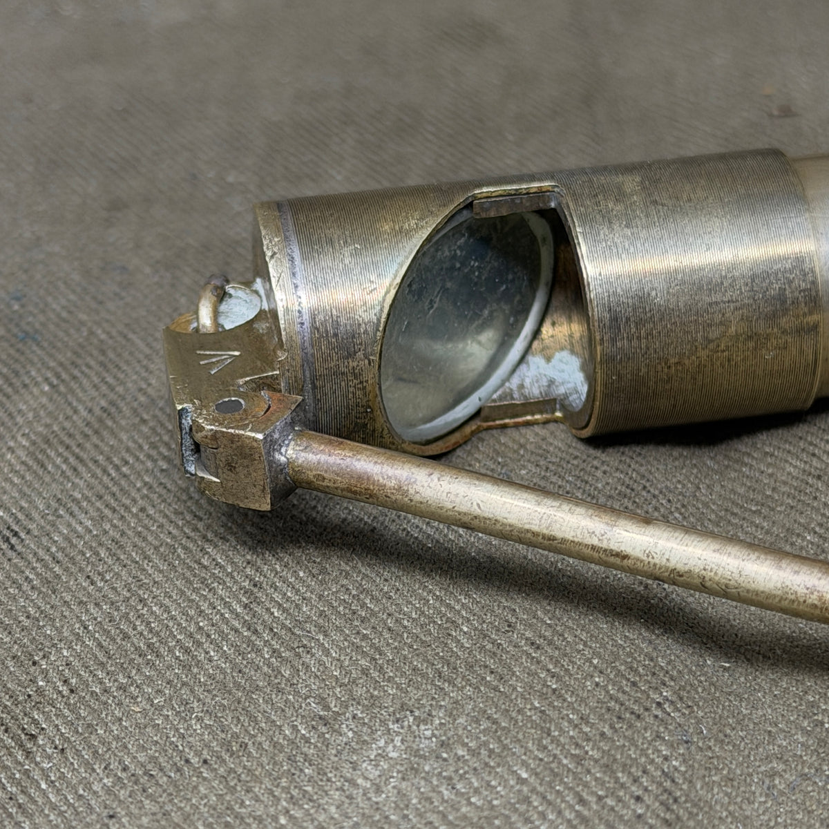 Rare Royal Navy Bore Reflector Inspection Tool – Expl. Dept. HMS Excellent