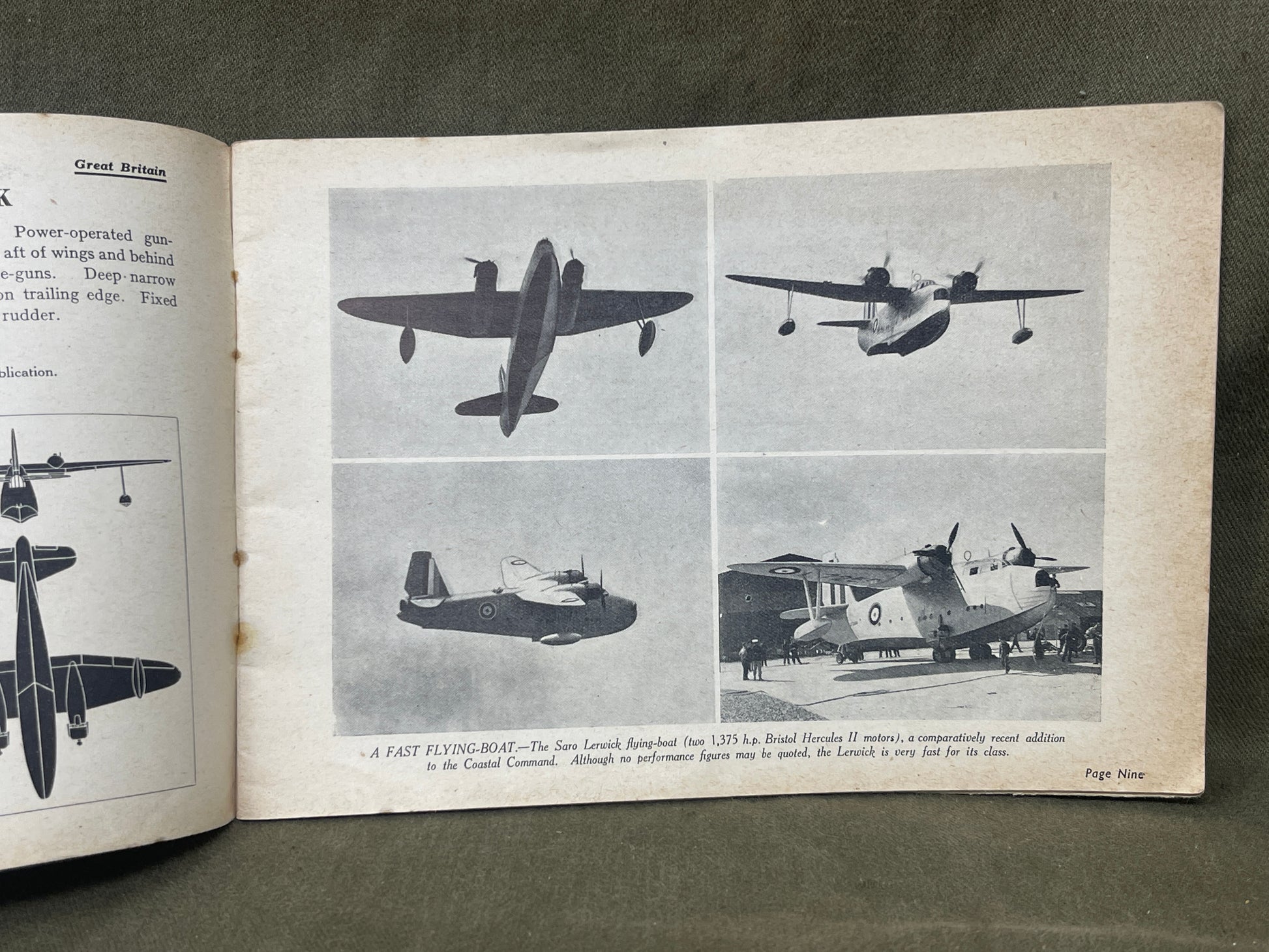 WW2 Aircraft Recognition Friend or Foe Booklet