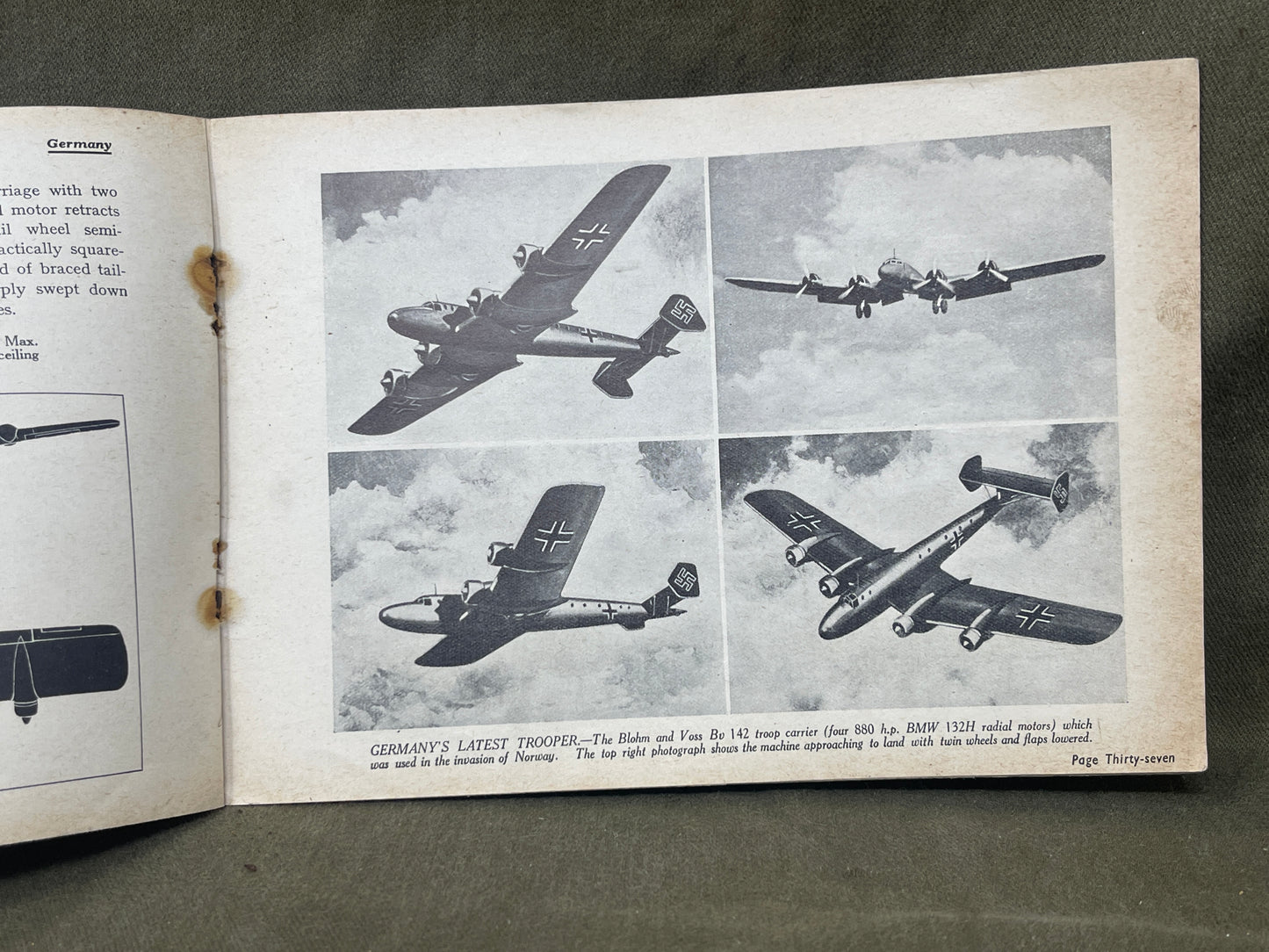 WW2 Aircraft Recognition Friend or Foe Booklet