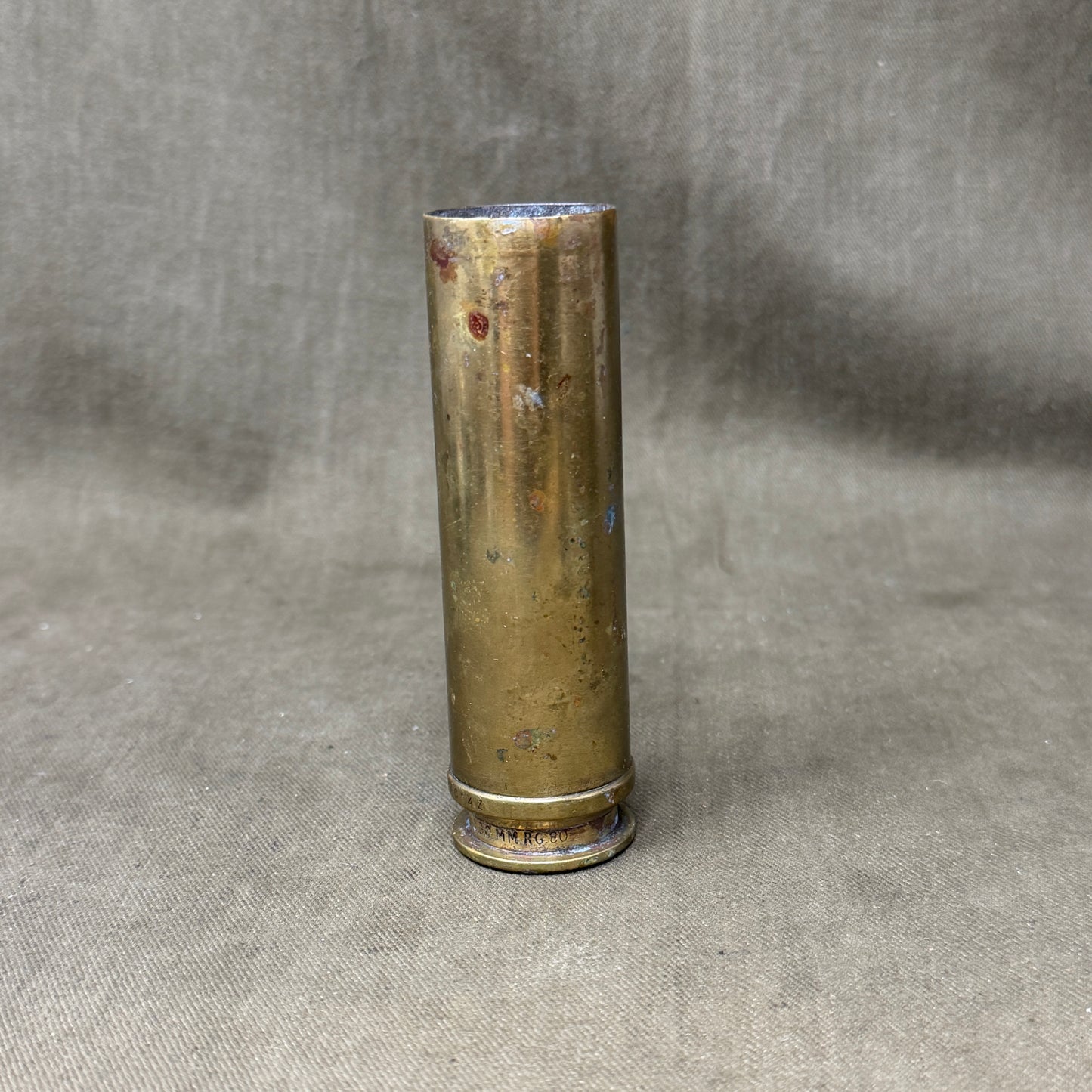 Original British 30mm Cannon Case – Recovered Fired Brass Case – Ideal Starter Collectible