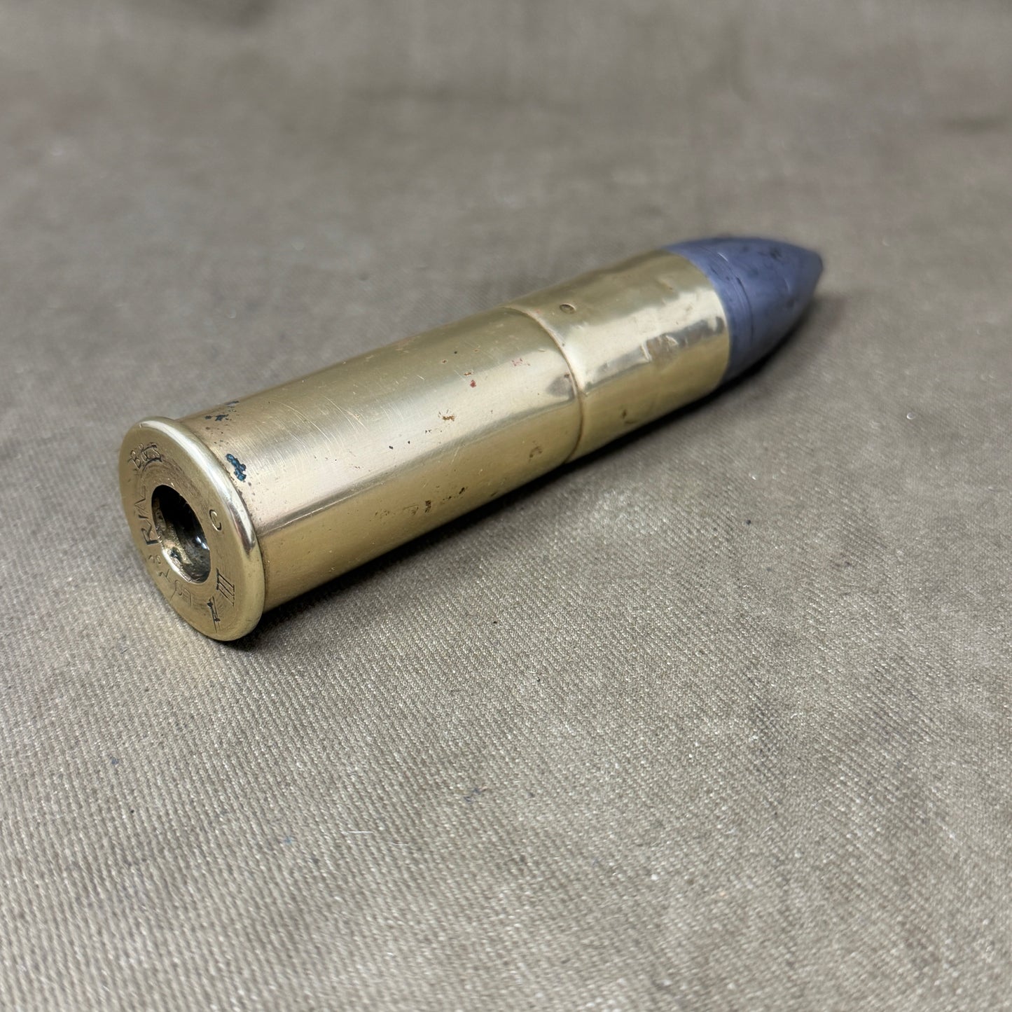 Original Royal Navy 1-Inch Aiming Tube Ball Cartridge Mk III