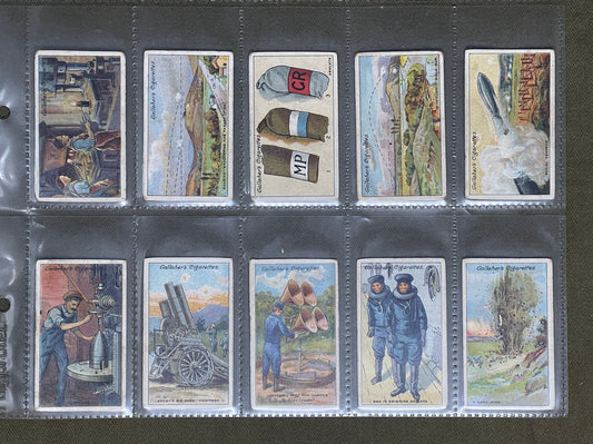 Gallaher Ltd The Great War Series Cigarette Cards