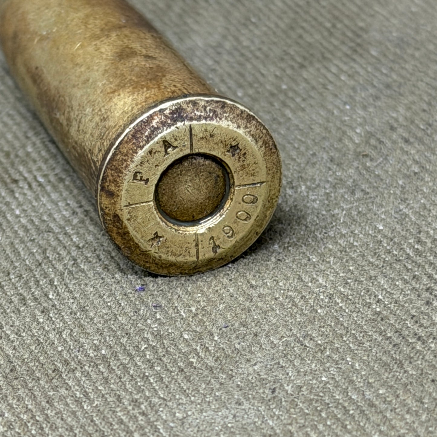 Rare 1901 Portuguese 8mm M/89 Kropatschek Wooden Bullet Ammunition Packet – INERT