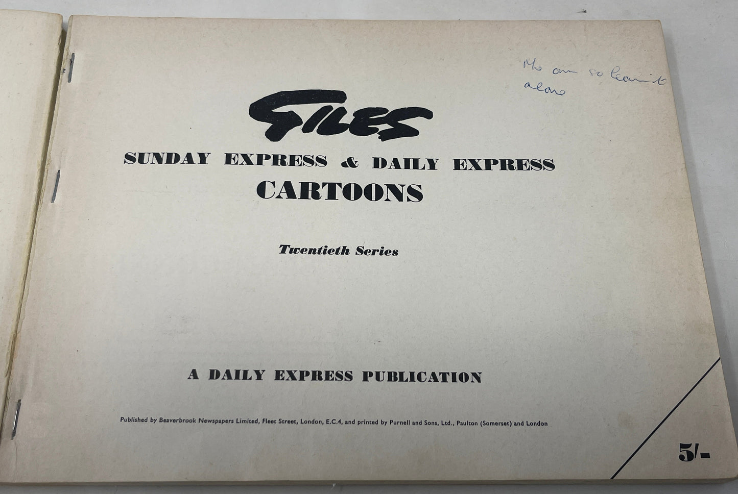 GILES Daily Express and Sunday Express Cartoons (20th Series)