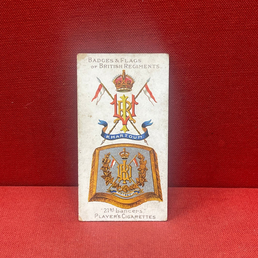 John Player and Sons Badges and Flags of British Regiments 