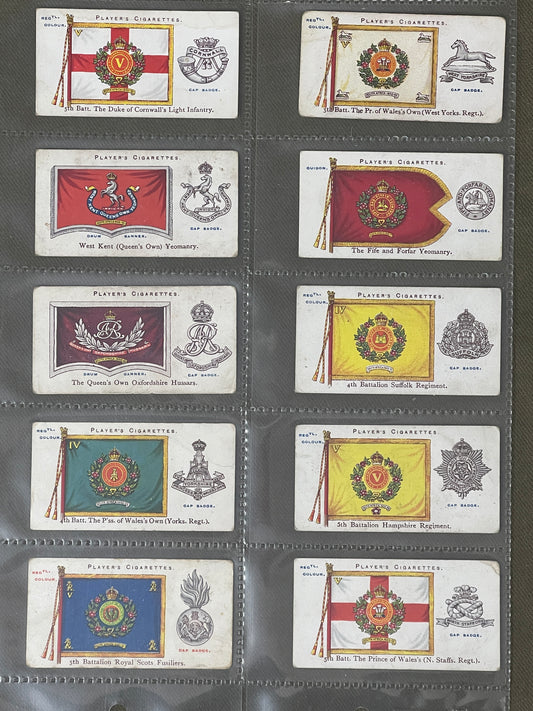 John Player & Sons Military Flags & Badges 1903
