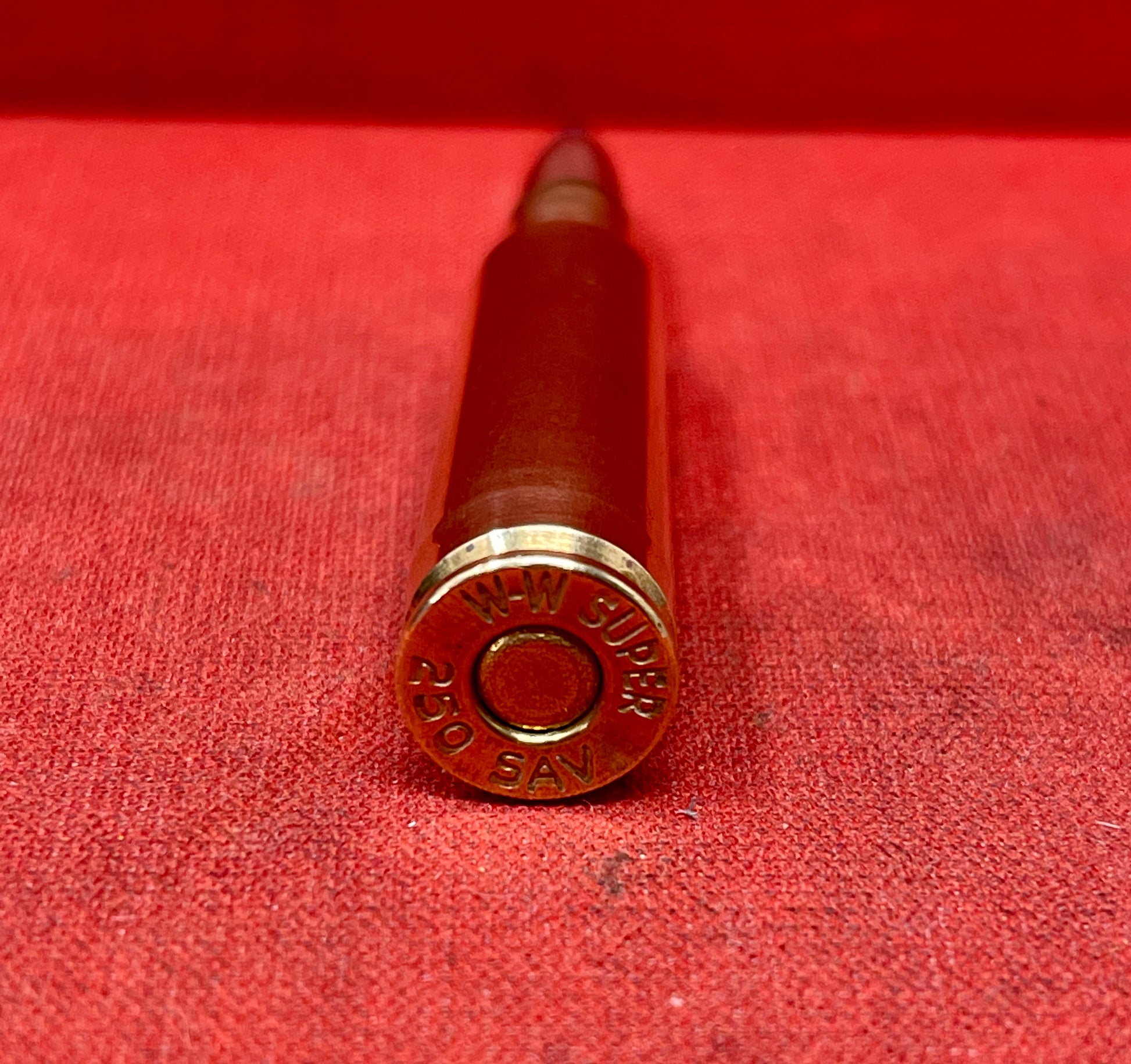 W-W SUPER .250 SAV , Soft Point Bullet.