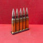 5 x INERT 7.62x51 NATO Round with Stripper Clip