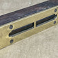 James Howarth Sheffield Brass Spirit Level – Vintage Carpenter’s Tool