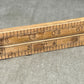 Shop the 1939-dated Rabone No.1375 Boxwood Yard Ruler. A rare, warranted folding ruler made in England—perfect for collectors, woodworkers, and vintage tool lovers.