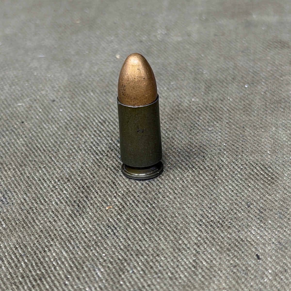 Original WW2 German 9mm Parabellum Cartridge – ak 1945 – Sellier & Bellot – Inert