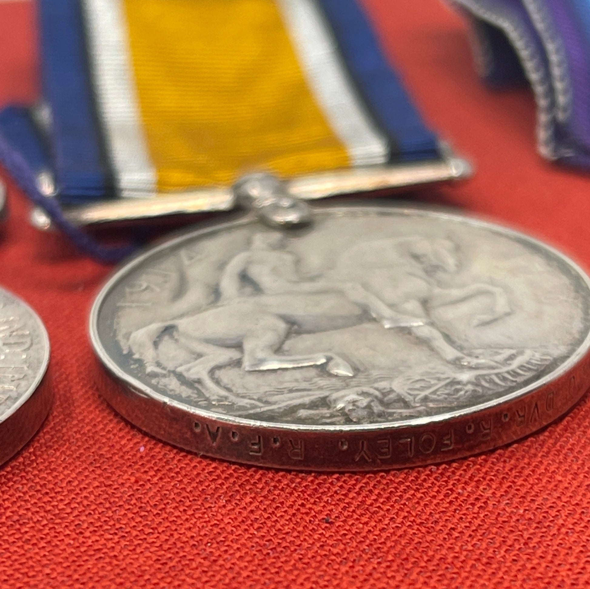 A Great War MM Medal Trio  Dvr R Foley 41 Brigade RFA Albert Medal Awardee