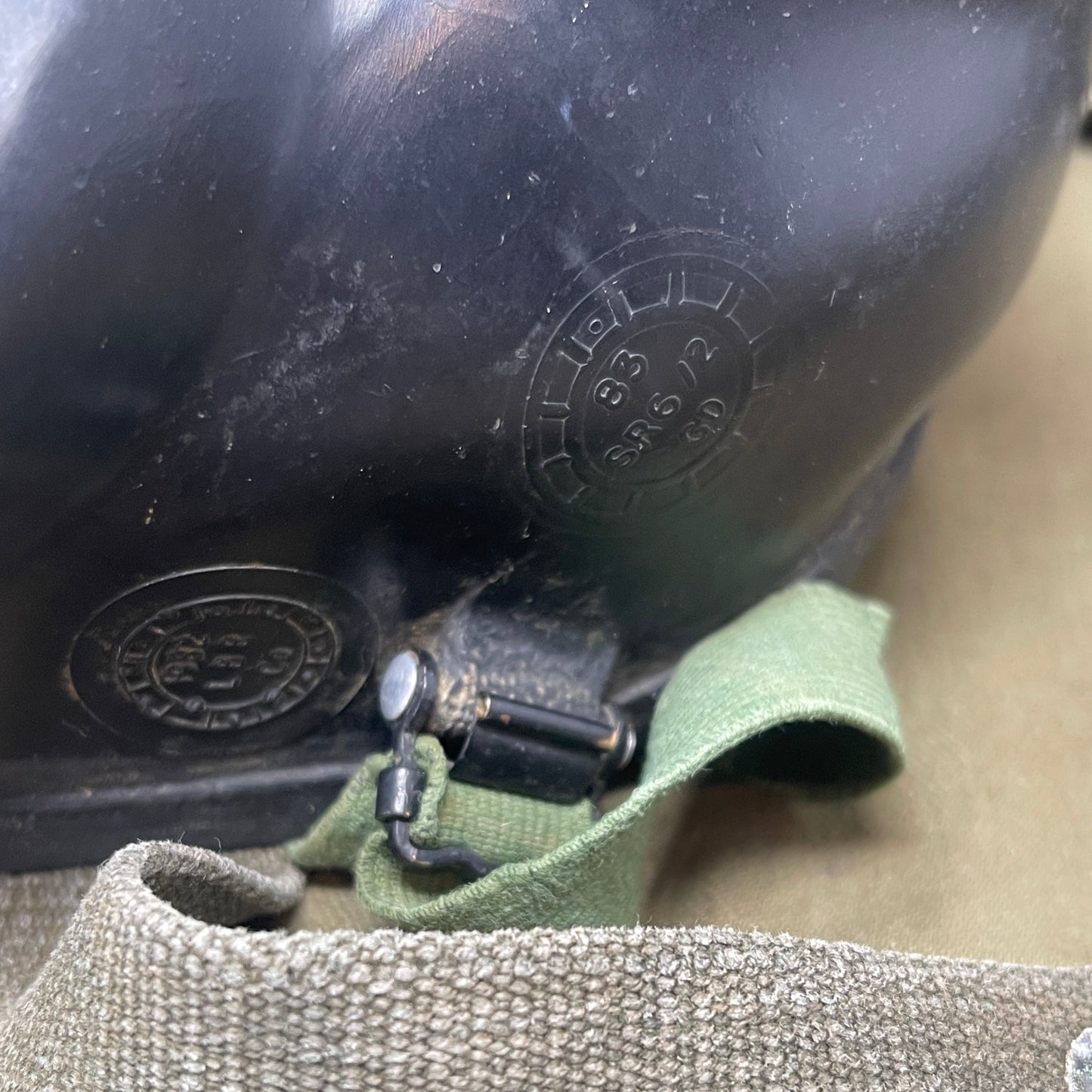 British Military S6 Respirator & Haversack