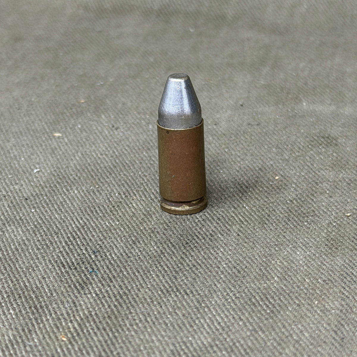Original WW1 Italian 9mm Glisenti Cartridge – Fiocchi 1918 – Inert