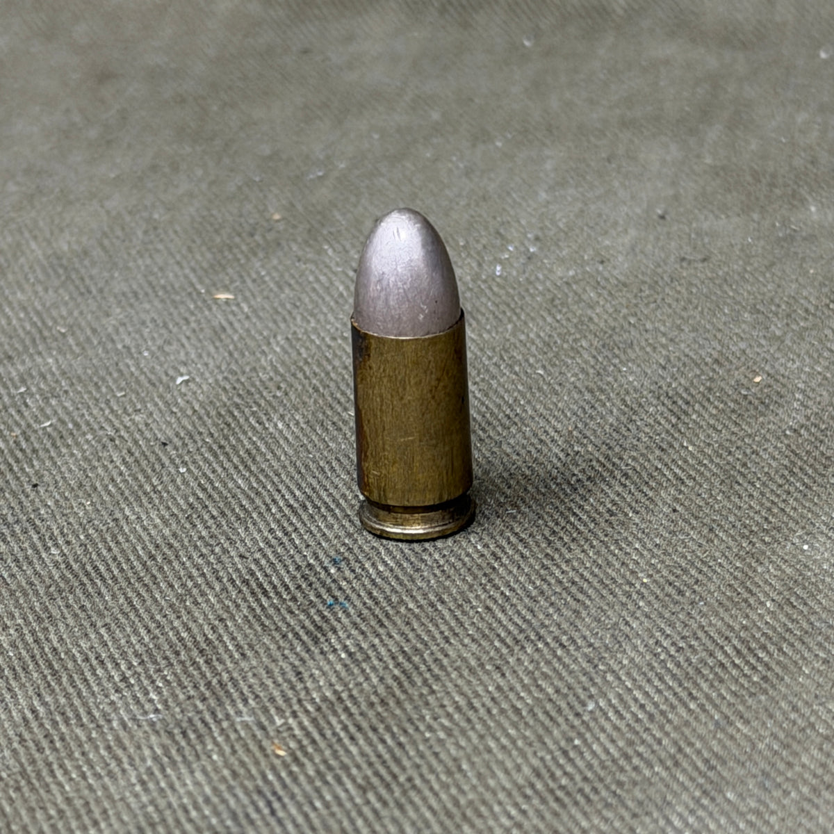 Original WW1 German 9mm Parabellum Cartridge – Spandau February 1917 – Inert