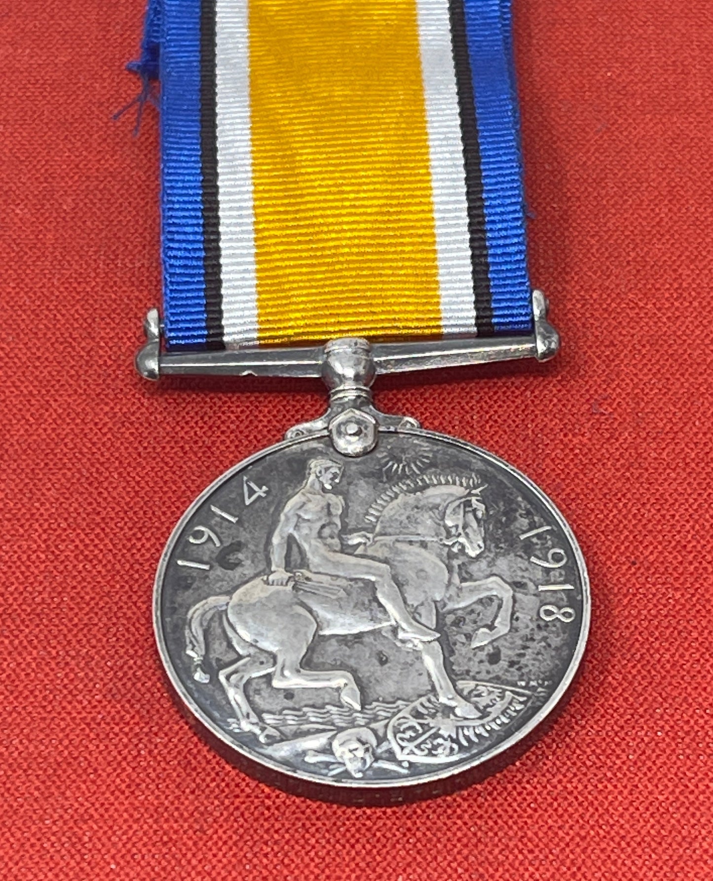 WW1 British War Medal  To 9101 Gnr T E Cullis