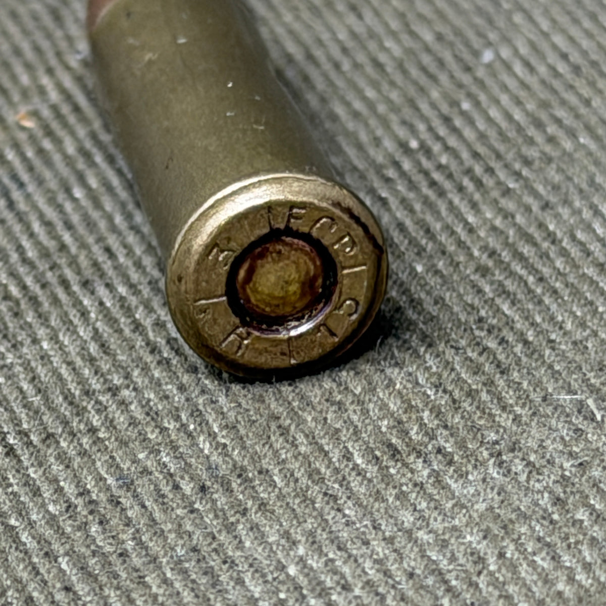 Original WW1 French 8mm Mle 1892 Revolver Cartridge – ECP Bourges – 1915 – Inert