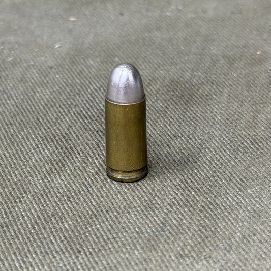 Original German 8mm Bergmann Simplex Pistol Cartridge – DWM K 488 K – Inert