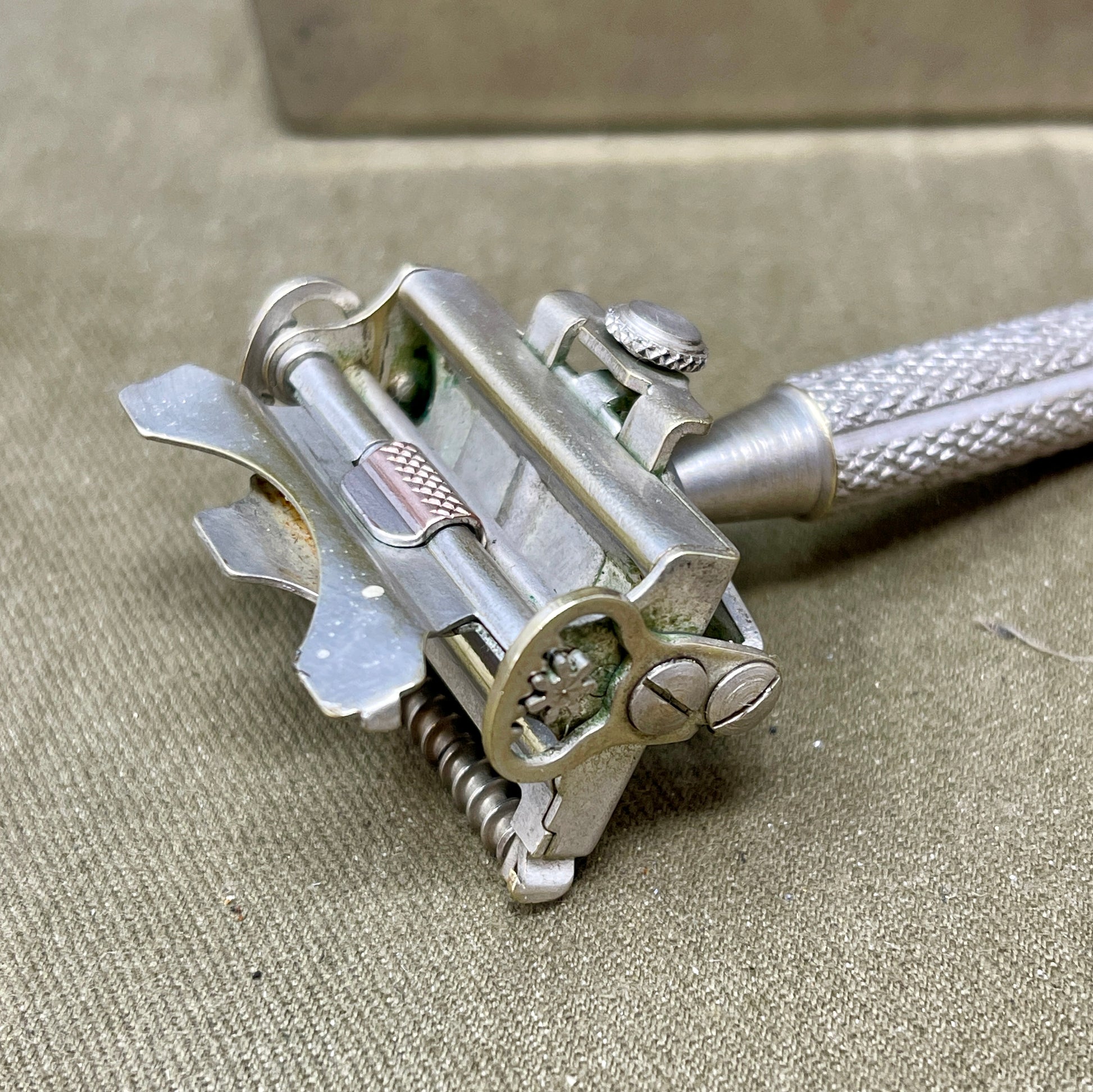 Cased Vintage Wilkinson Sword Auto-Strop Razor