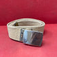 US Army Enlisted Ranks Web Waist Belt with Brass Buckle