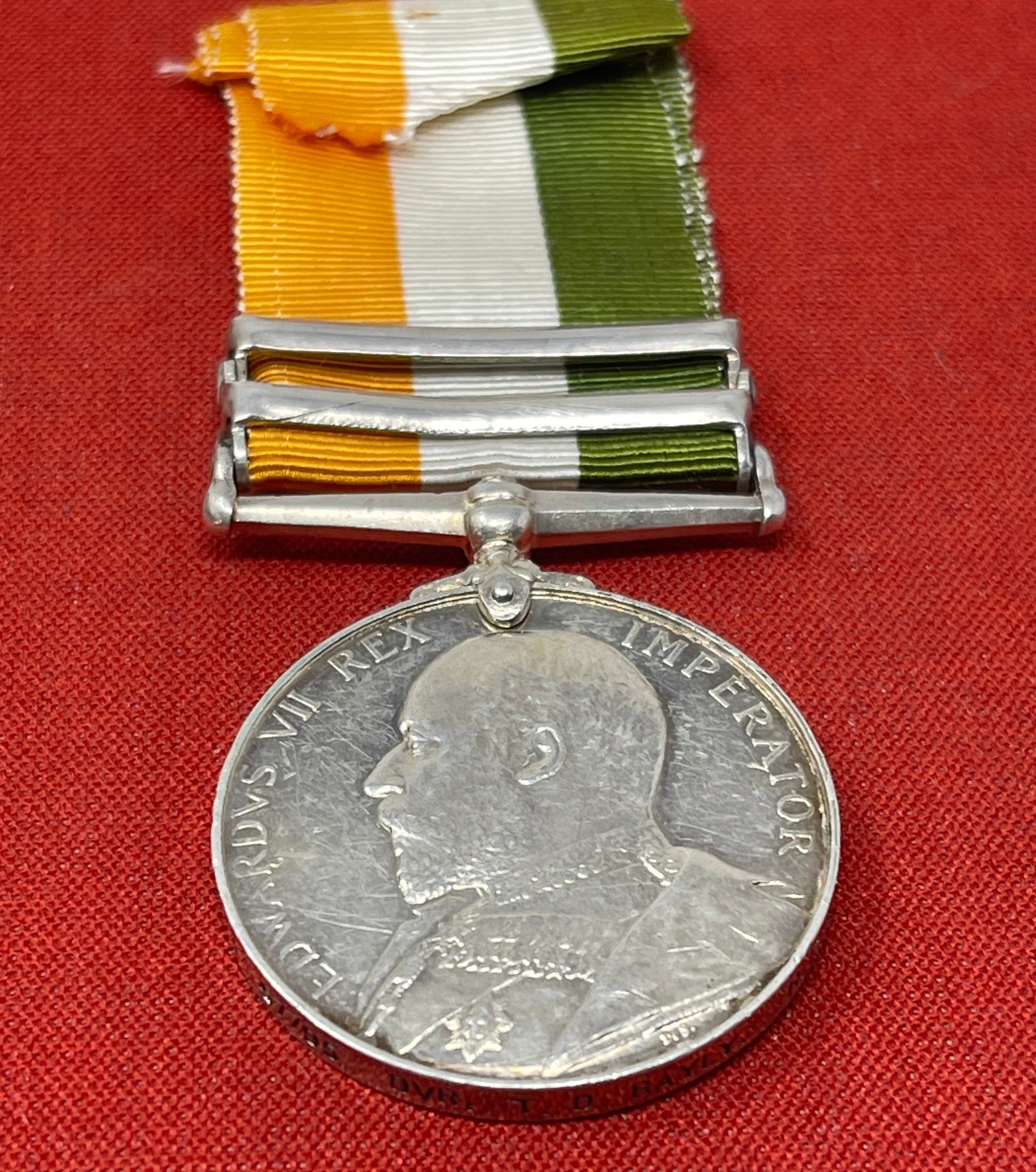 King's South Africa Medal (Clasps )