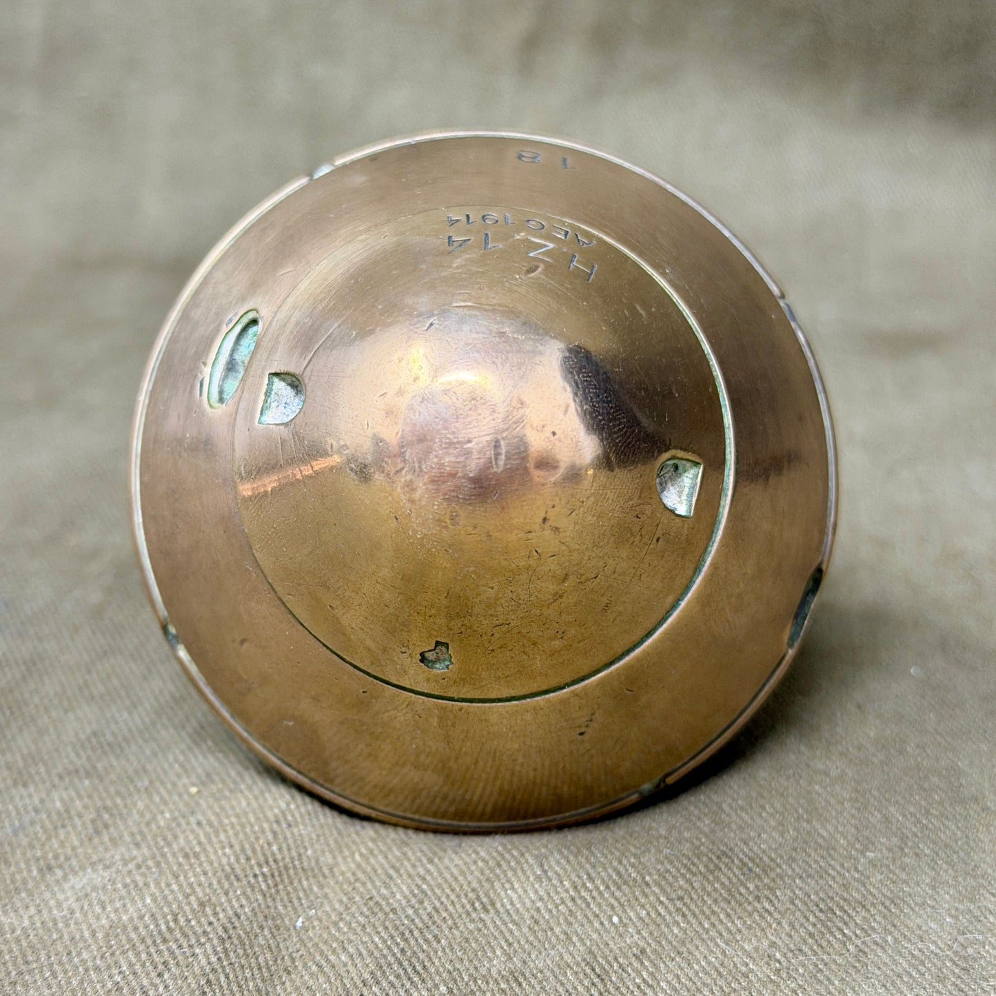 WW1 German H.Z.14 Artillery Fuze – AEG 1914 – Original Inert
