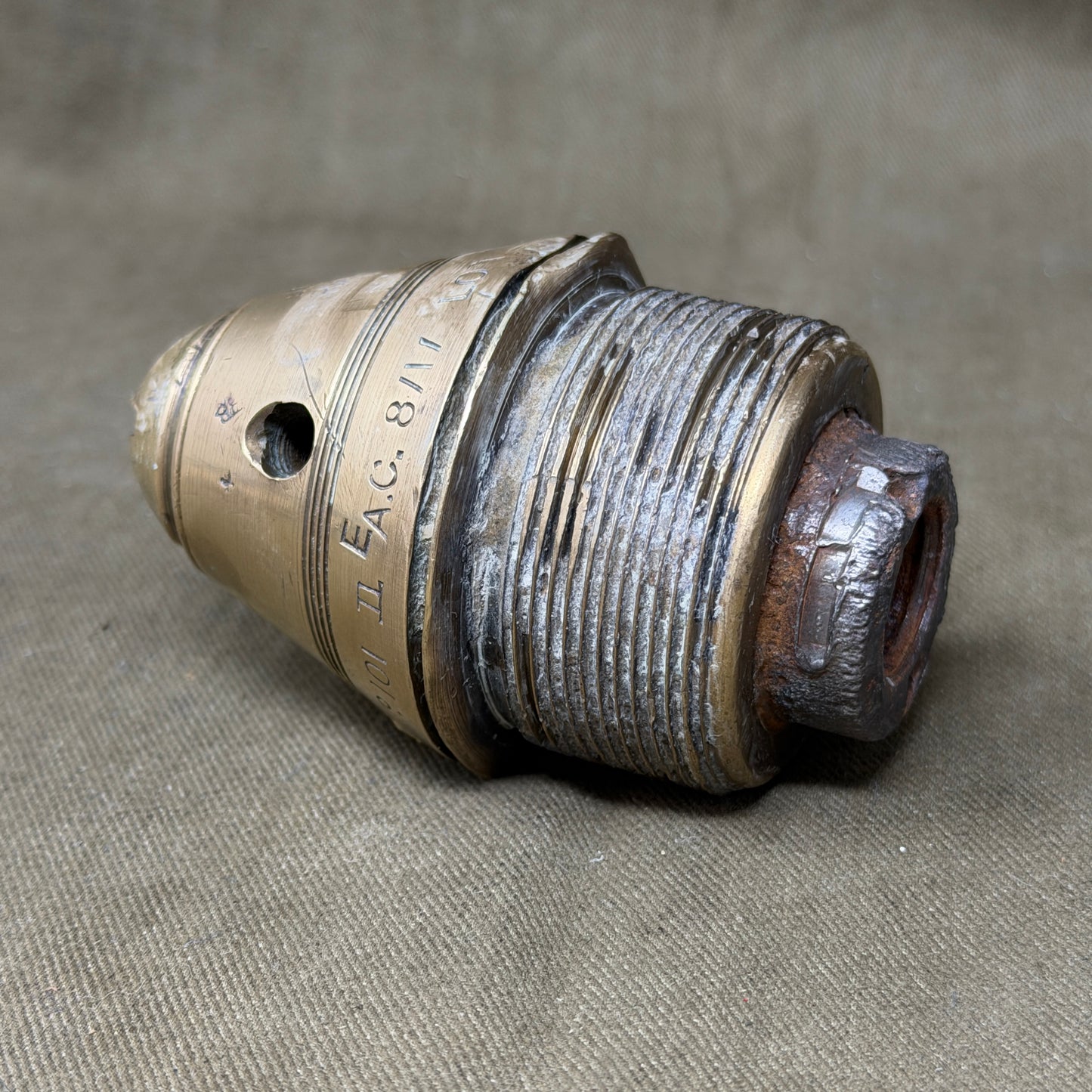 Original WW1 British No.101 Mark II Percussion Artillery Fuze