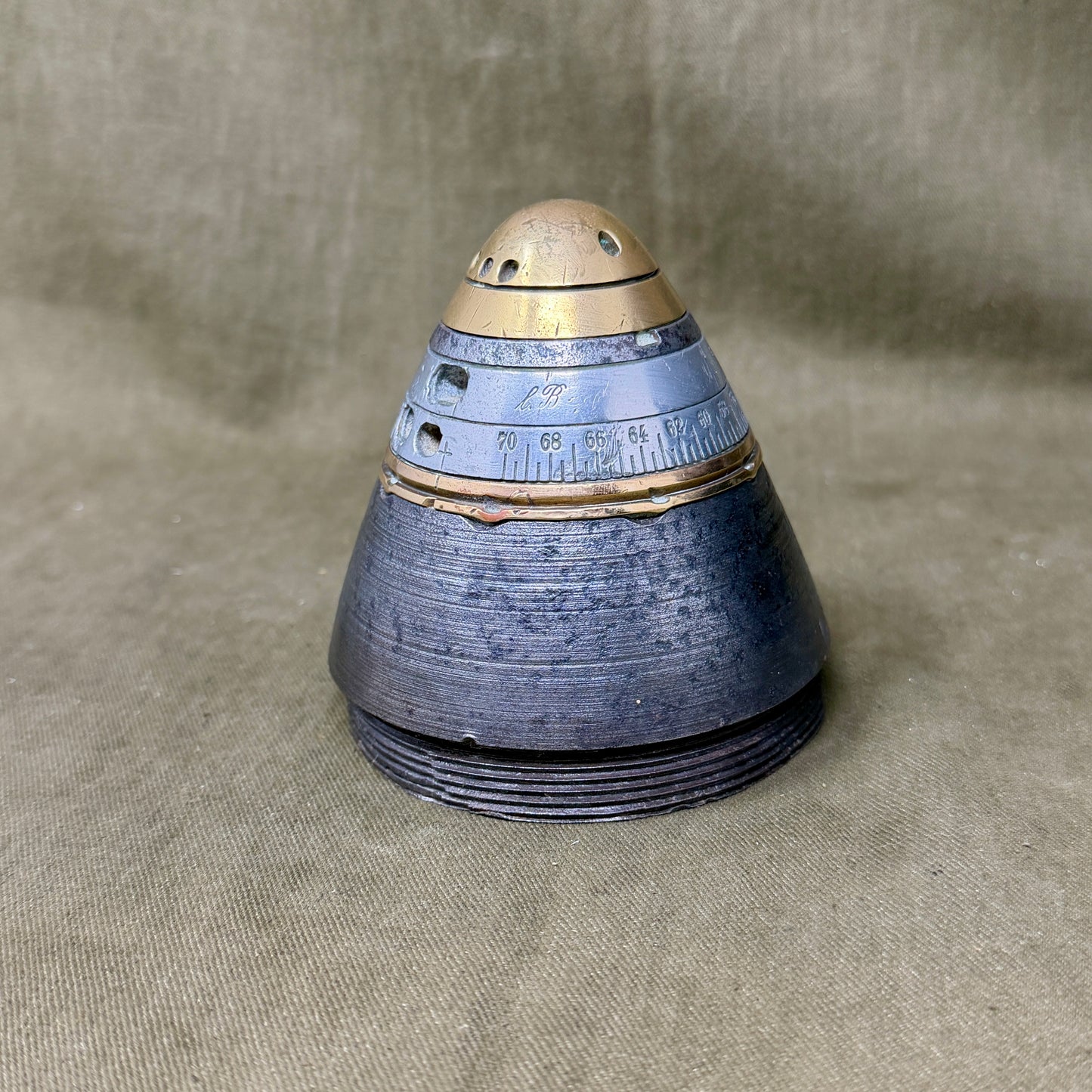 WW1 German H.Z.05 Schr. 10.5cm Howitzer Shrapnel Fuze – 1916 – Inert