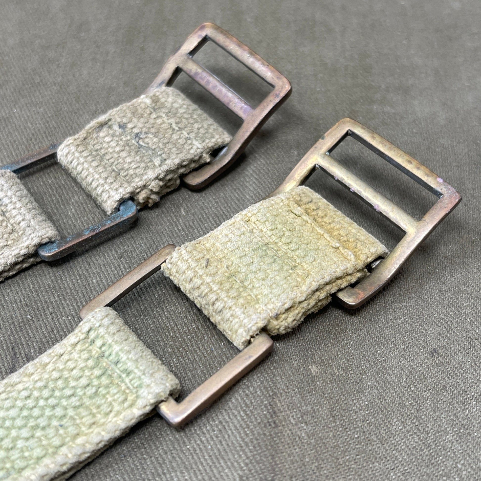 British  Khaki 1937 Pattern Webbing Brace