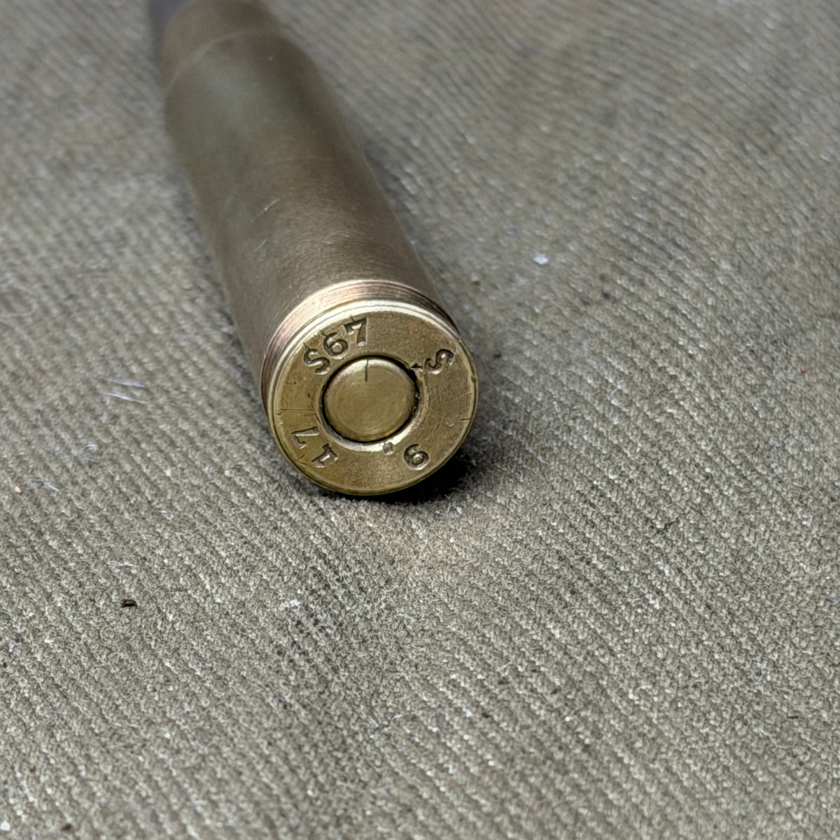 Original WW1 German 7.92mm Mauser Cartridge – Spandau June 1917 – S67 – Inert