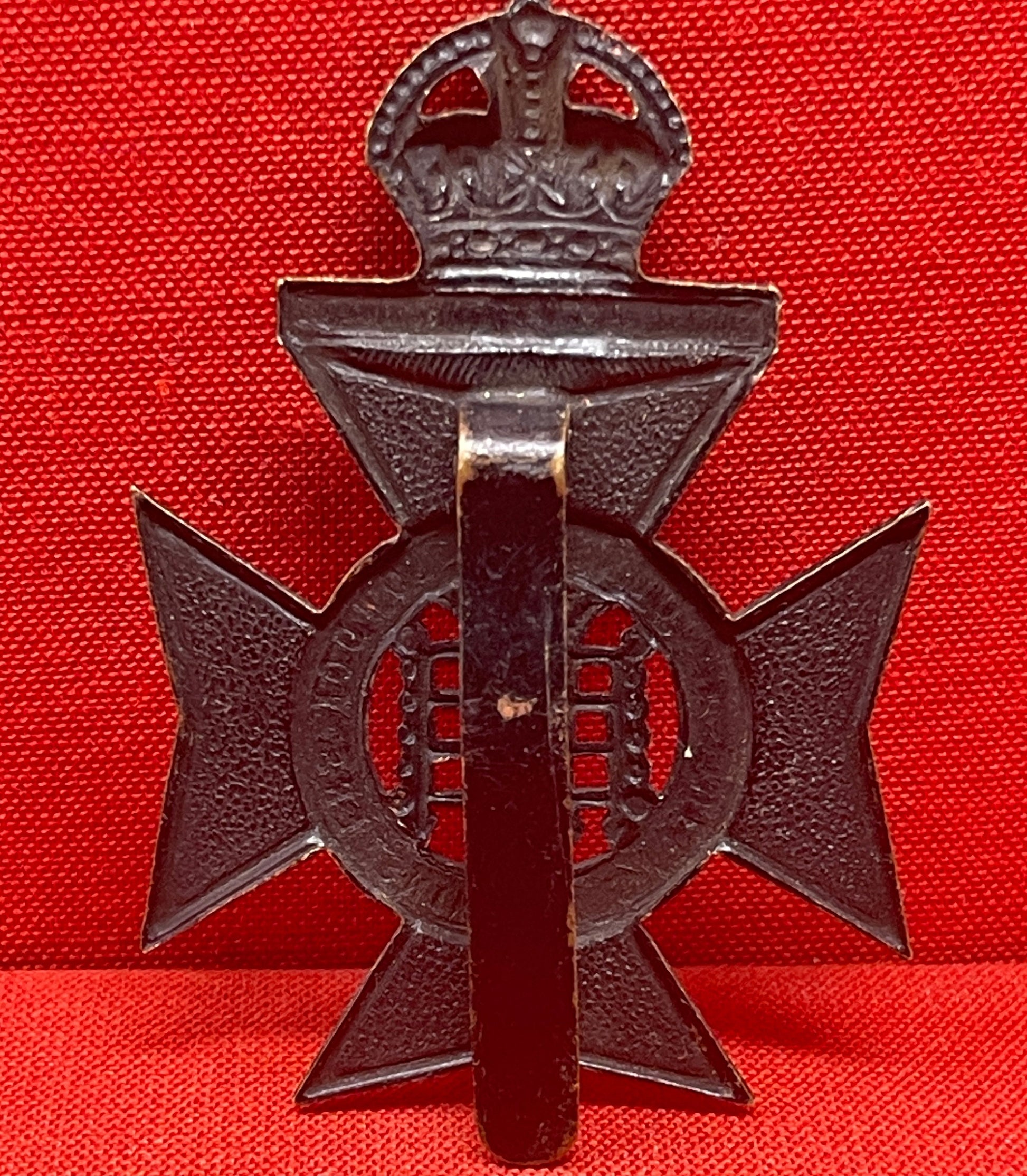 16th County of London Bn. (Queen's Westminster Rifles) London Regiment Cap Badge