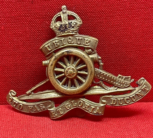 WW1 Royal Artillery Cap Badge