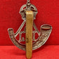 Durham Light Infantry Cap Badge with Slider