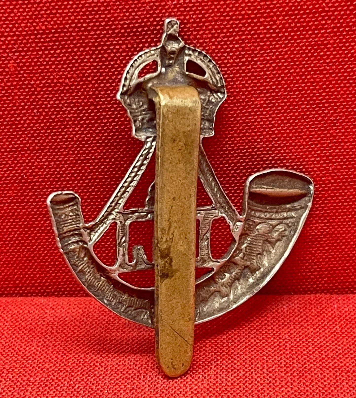 Durham Light Infantry Cap Badge with Slider