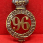 Victorian 96th Manchester Regiment Glengarry  Badge