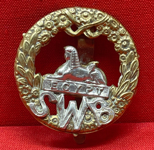 South Wales Borderers Cap Badge with Slider