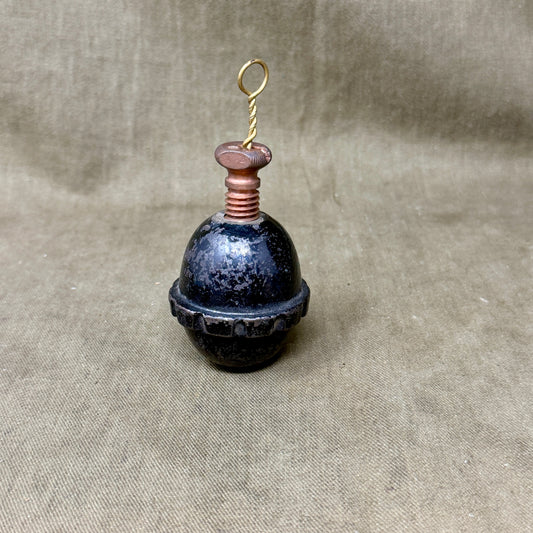 Original WWI German M1917 Eierhandgranate Egg Grenade – Inert – Complete Fuse