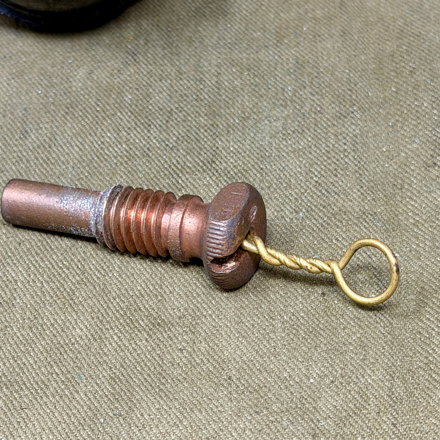 Original WWI German M1917 Eierhandgranate Egg Grenade – Inert – Complete Fuse