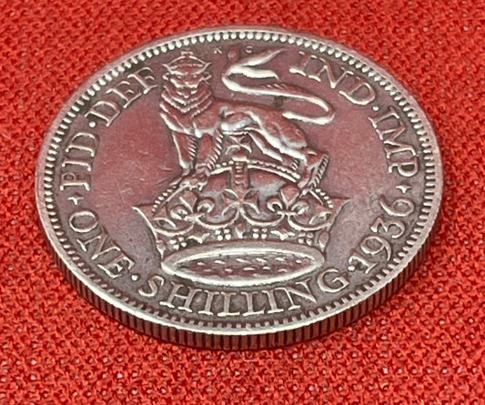1936 King George V One Shilling
