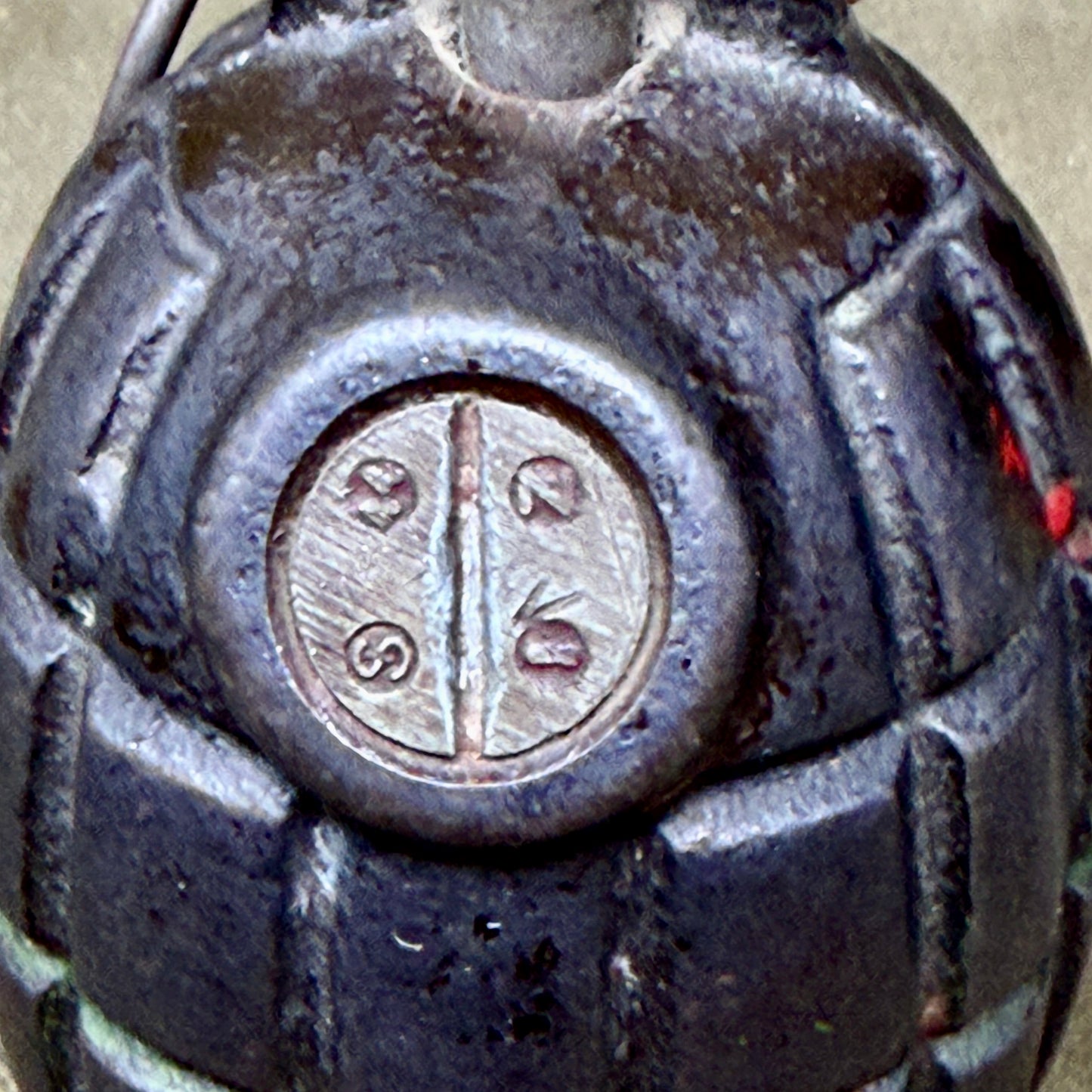 Original British No.36M Mk I Mills Bomb Hand Grenade – Complete Inert Example