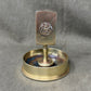 WWI Trench Art Ashtray – 1915 18-Pdr Shell Case, .303 Mk VII & French Coin