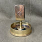 WWI Trench Art Ashtray – 1915 18-Pdr Shell Case, .303 Mk VII & French Coin