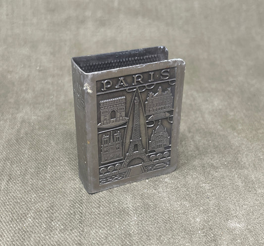 Vintage Brass, Aluminum & EPSN Match Holders – Antique Selection