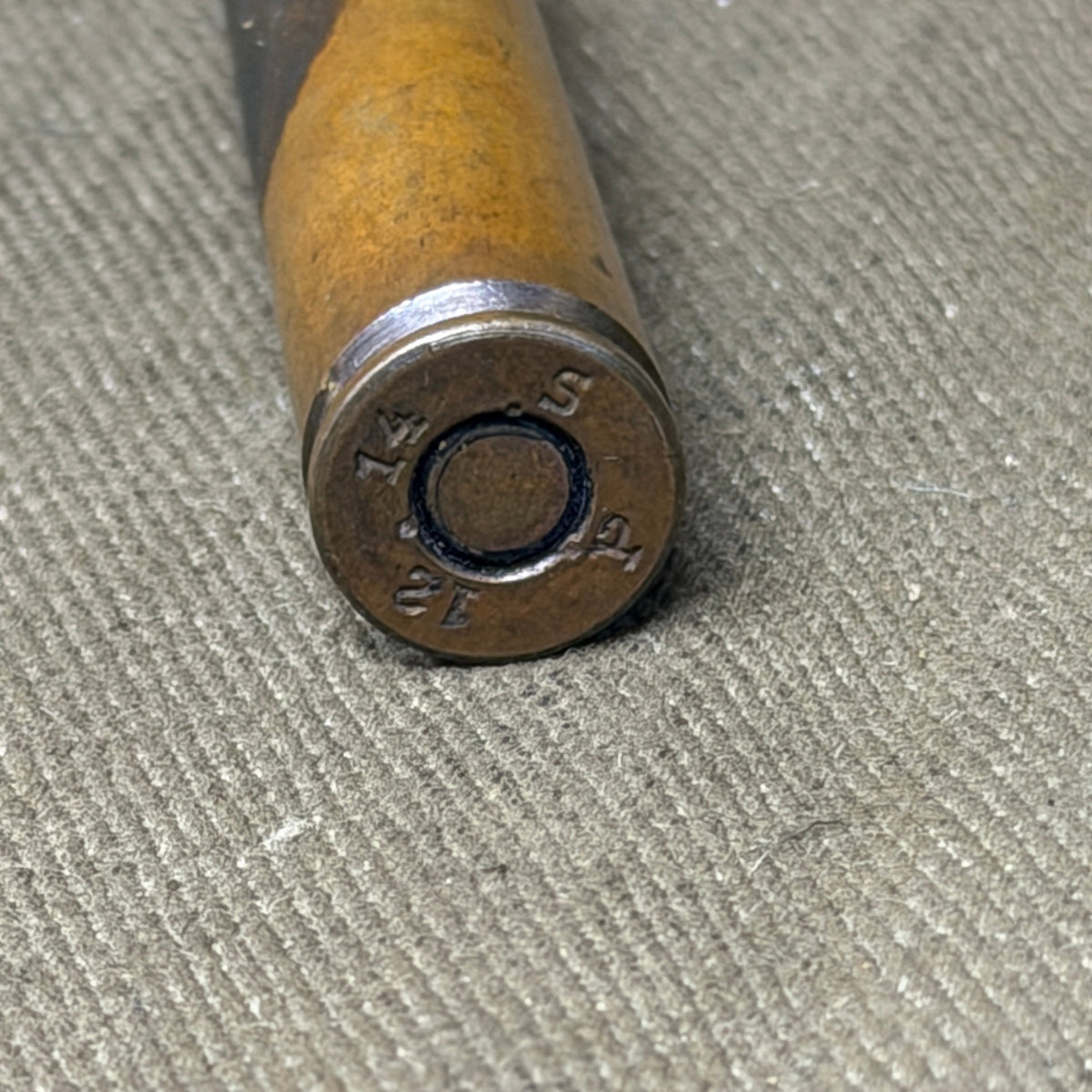 WWI 1914 German 7.92×57mm Mauser S-Patrone Inert Cartridge – S 14 12 P
